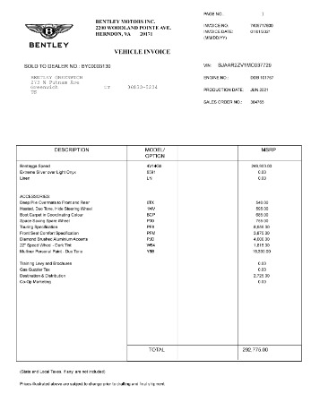 Used 2021 Bentley Bentayga Speed for sale Sold at Maserati of Westport in Westport CT 06880 27