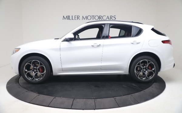 New 2021 Alfa Romeo Stelvio Ti Sport Q4 for sale Sold at Maserati of Westport in Westport CT 06880 3