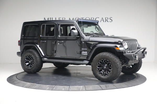 Used 2020 Jeep Wrangler Unlimited Sahara for sale Sold at Maserati of Westport in Westport CT 06880 12