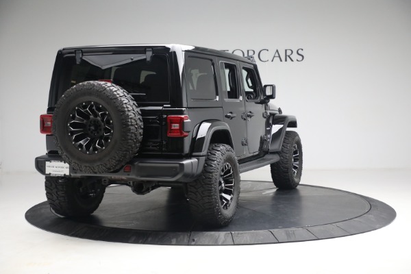 Used 2020 Jeep Wrangler Unlimited Sahara for sale Sold at Maserati of Westport in Westport CT 06880 9
