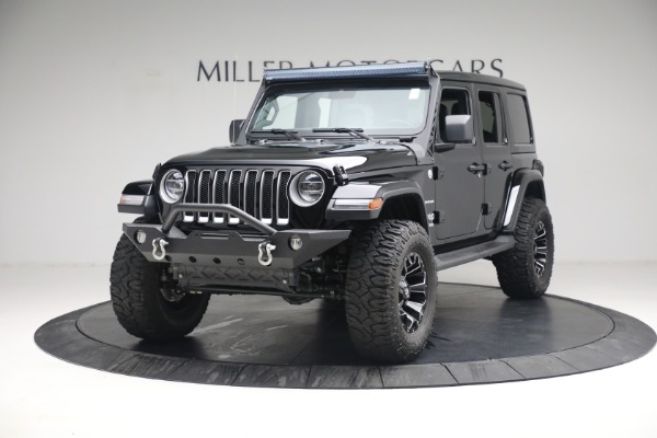 Used 2020 Jeep Wrangler Unlimited Sahara for sale Sold at Maserati of Westport in Westport CT 06880 1