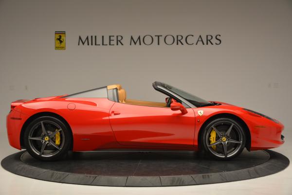 Used 2013 Ferrari 458 Spider for sale Sold at Maserati of Westport in Westport CT 06880 9