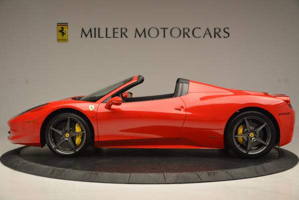 Used 2015 Ferrari 458 Spider for sale Sold at Maserati of Westport in Westport CT 06880 3