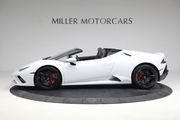 Used 2021 Lamborghini Huracan LP 610-2 EVO Spyder for sale Call for price at Maserati of Westport in Westport CT 06880 3