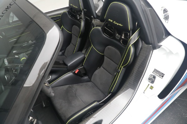 Used 2015 Porsche 918 Spyder for sale Call for price at Maserati of Westport in Westport CT 06880 22