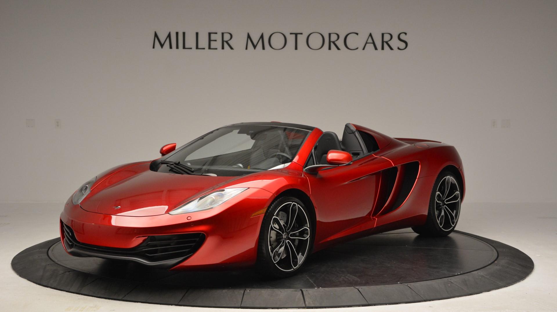 Used 2013 McLaren 12C Spider for sale Sold at Maserati of Westport in Westport CT 06880 1