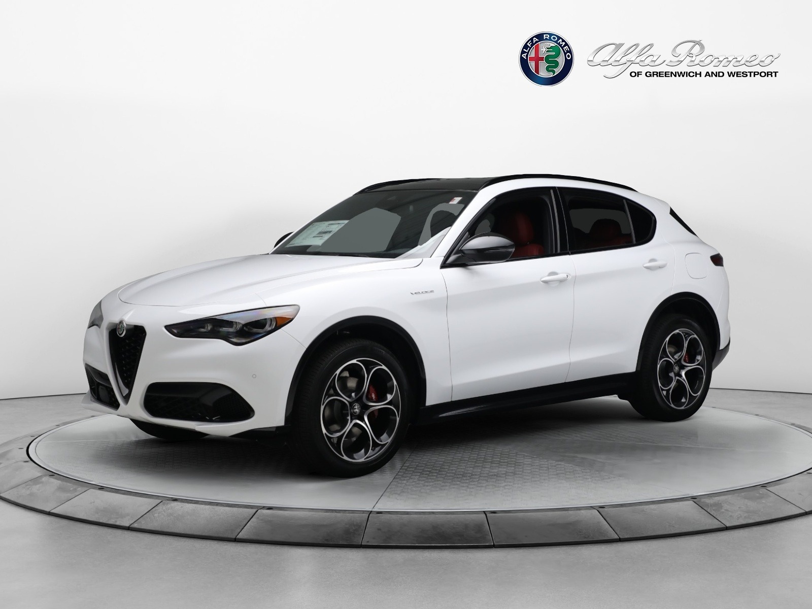 New 2024 Alfa Romeo Stelvio Veloce for sale $57,395 at Maserati of Westport in Westport CT 06880 1