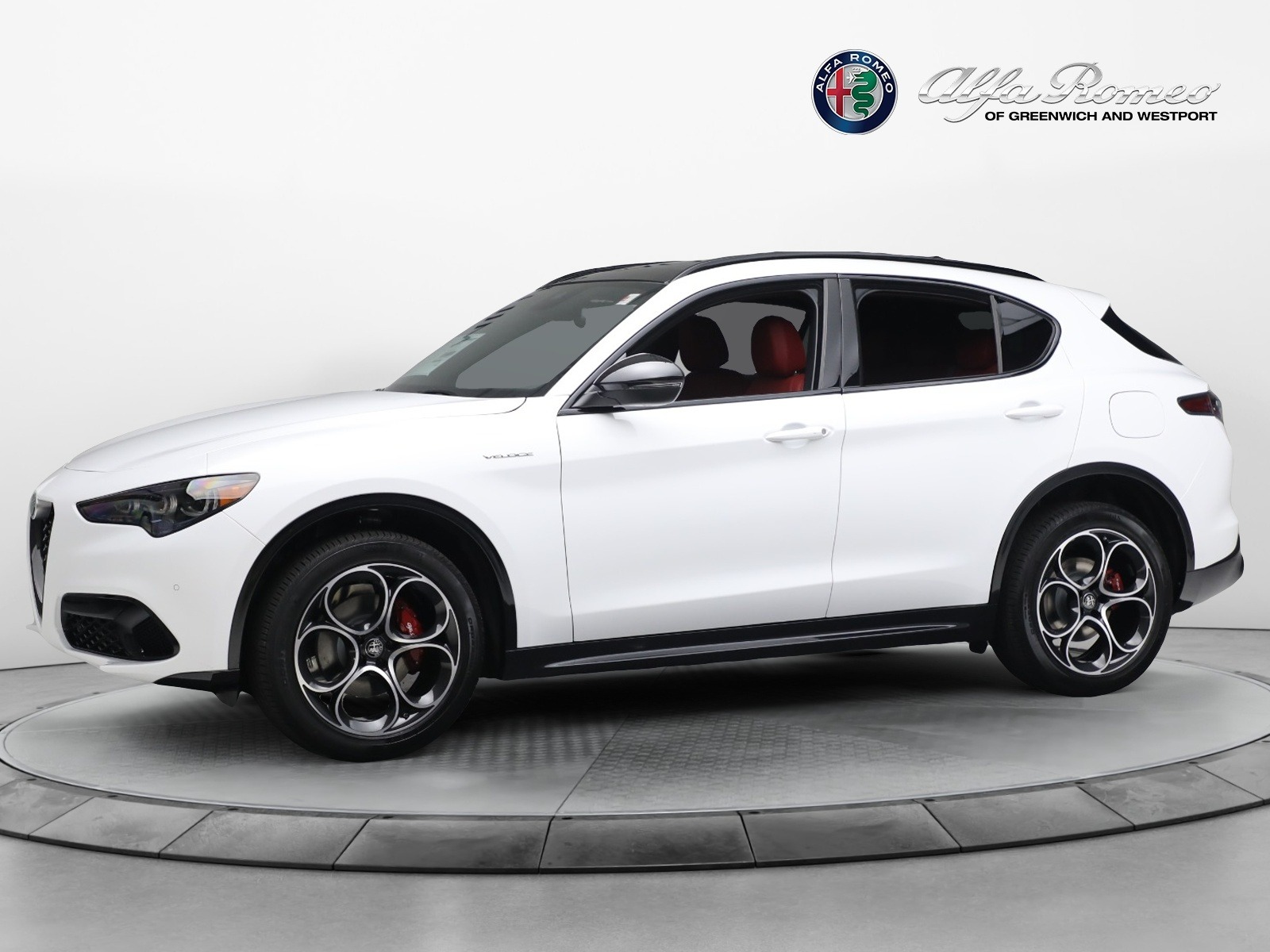 New 2024 Alfa Romeo Stelvio Veloce for sale $57,395 at Maserati of Westport in Westport CT 06880 1