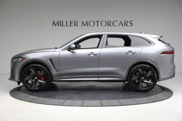 Used 2021 Jaguar F-PACE SVR for sale Sold at Maserati of Westport in Westport CT 06880 3