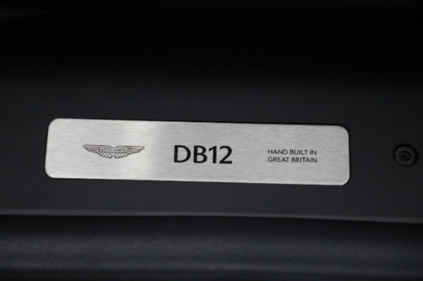 Used 2024 Aston Martin DB12 V8 for sale Sold at Maserati of Westport in Westport CT 06880 20