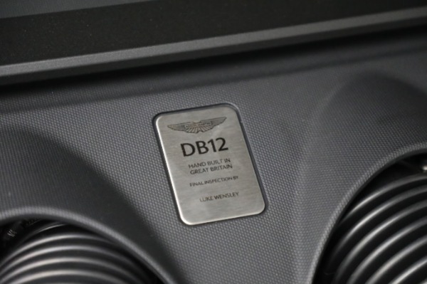 Used 2024 Aston Martin DB12 V8 for sale Sold at Maserati of Westport in Westport CT 06880 25