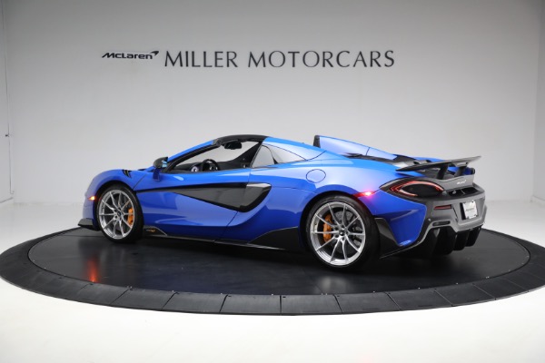 Used 2020 McLaren 600LT Spider for sale Sold at Maserati of Westport in Westport CT 06880 4