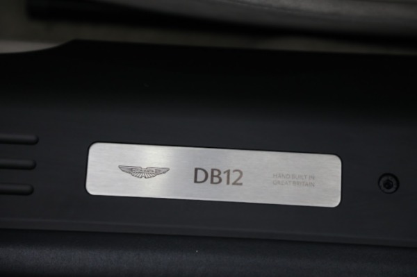 New 2024 Aston Martin DB12 Volante for sale $349,100 at Maserati of Westport in Westport CT 06880 27