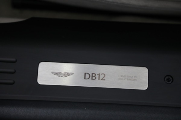 New 2024 Aston Martin DB12 Volante for sale Sold at Maserati of Westport in Westport CT 06880 27