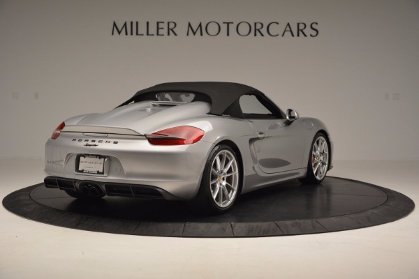 Used 2016 Porsche Boxster Spyder for sale Sold at Maserati of Westport in Westport CT 06880 17