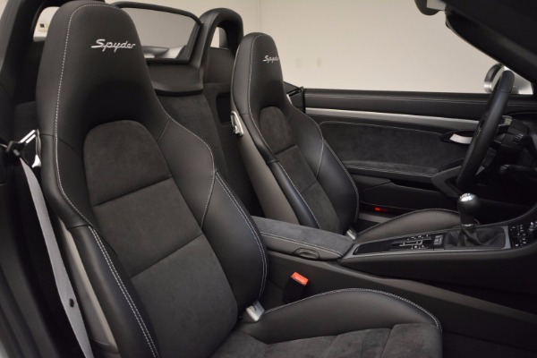 Used 2016 Porsche Boxster Spyder for sale Sold at Maserati of Westport in Westport CT 06880 25