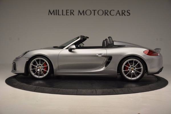 Used 2016 Porsche Boxster Spyder for sale Sold at Maserati of Westport in Westport CT 06880 3