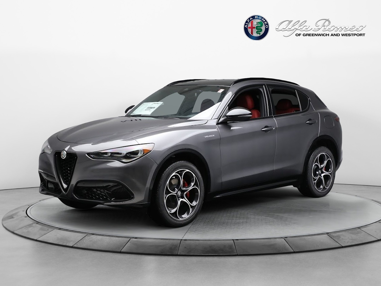 New 2024 Alfa Romeo Stelvio Veloce for sale $58,780 at Maserati of Westport in Westport CT 06880 1