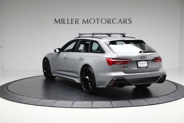 Used 2022 Audi RS 6 Avant 4.0T quattro Avant for sale Sold at Maserati of Westport in Westport CT 06880 5