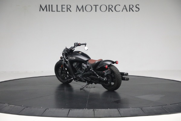 Used 2020 Indian Scout Bobber Thunder Black Smoke ABS for sale Sold at Maserati of Westport in Westport CT 06880 3