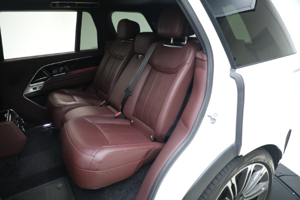 Used 2023 Land Rover Range Rover P530 Autobiography LWB for sale Sold at Maserati of Westport in Westport CT 06880 14