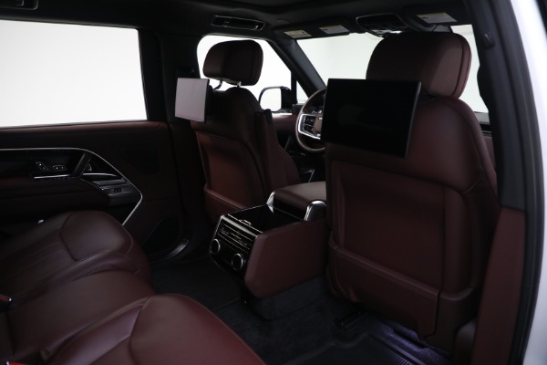 Used 2023 Land Rover Range Rover P530 Autobiography LWB for sale Sold at Maserati of Westport in Westport CT 06880 18
