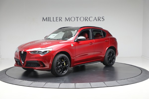 New 2024 Alfa Romeo Stelvio Quadrifoglio Carbon pkge for sale $85,410 at Maserati of Westport in Westport CT 06880 5