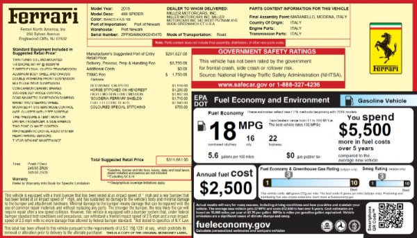 Used 2019 Ferrari 488 Spider for sale Sold at Maserati of Westport in Westport CT 06880 28