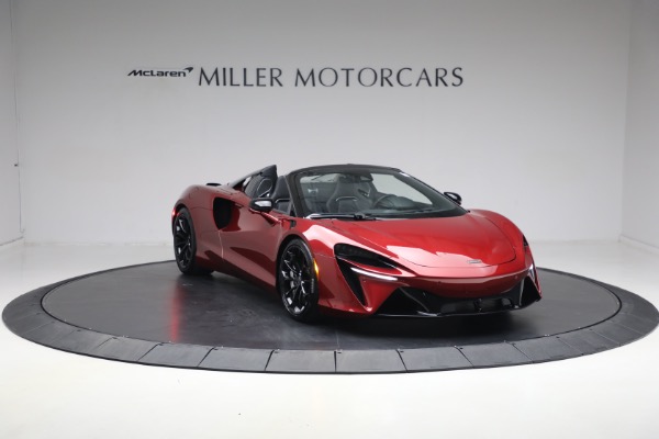 New 2025 McLaren Artura Spider TechLux for sale $331,008 at Maserati of Westport in Westport CT 06880 11