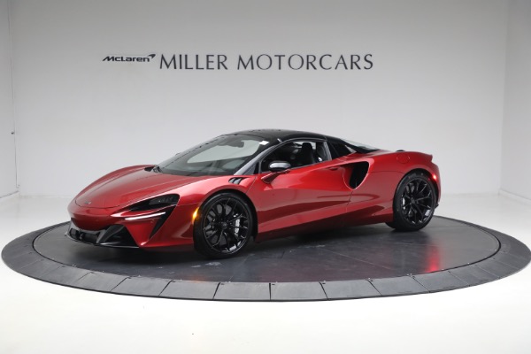 New 2025 McLaren Artura Spider TechLux for sale $331,008 at Maserati of Westport in Westport CT 06880 14