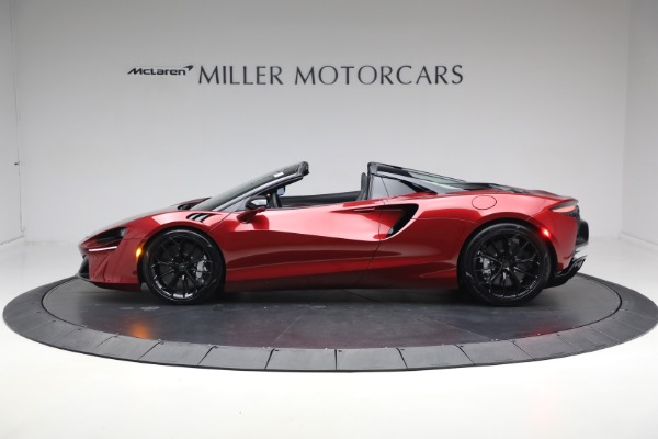 New 2025 McLaren Artura Spider TechLux for sale $331,008 at Maserati of Westport in Westport CT 06880 3