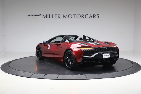New 2025 McLaren Artura Spider TechLux for sale $331,008 at Maserati of Westport in Westport CT 06880 5