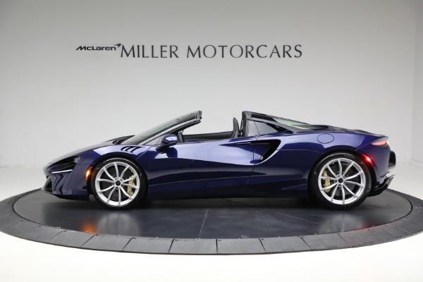New 2025 McLaren Artura Spider TechLux for sale $327,158 at Maserati of Westport in Westport CT 06880 3