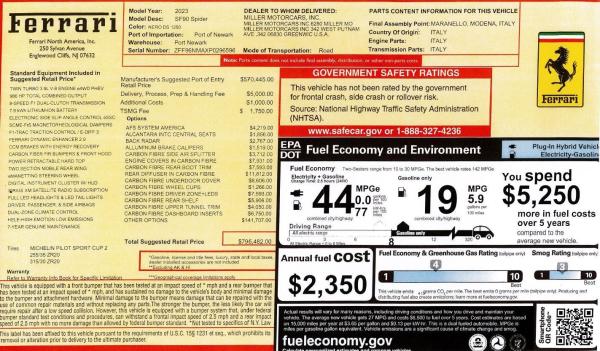 Used 2023 Ferrari SF90 Spider for sale Call for price at Maserati of Westport in Westport CT 06880 2