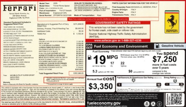 Used 2025 Ferrari Roma Spider for sale $337,900 at Maserati of Westport in Westport CT 06880 2