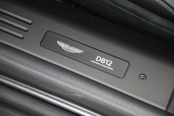 New 2026 Aston Martin DB12 V8 for sale $324,800 at Maserati of Westport in Westport CT 06880 18