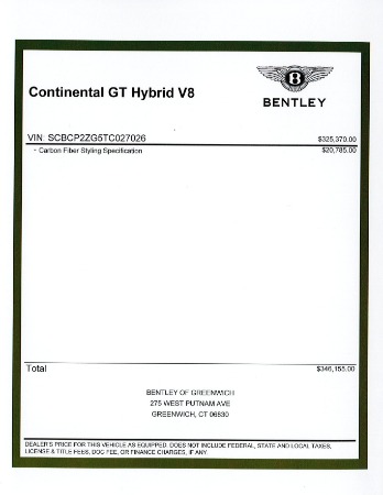 New 2026 Bentley Continental GT for sale $346,155 at Maserati of Westport in Westport CT 06880 27