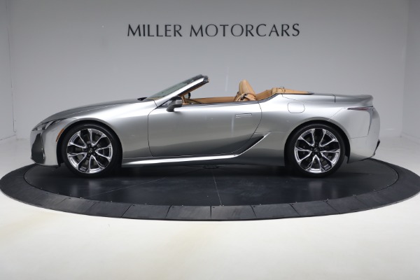 Used 2021 Lexus LC 500 Convertible for sale Call for price at Maserati of Westport in Westport CT 06880 3