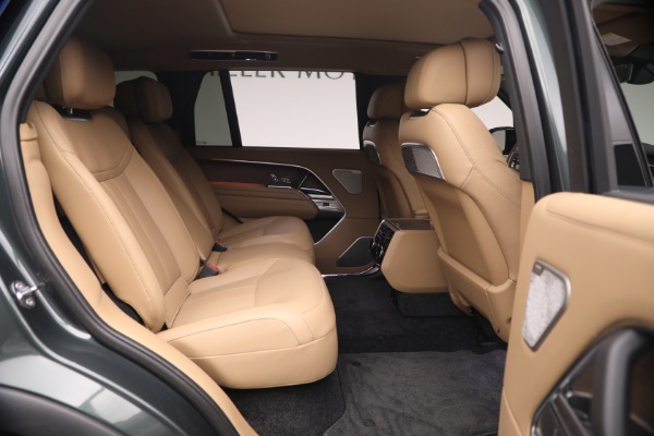 Used 2025 Land Rover Range Rover P530 Autobiography LWB for sale $153,900 at Maserati of Westport in Westport CT 06880 22