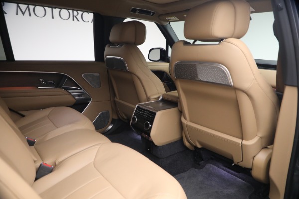 Used 2025 Land Rover Range Rover P530 Autobiography LWB for sale $153,900 at Maserati of Westport in Westport CT 06880 23