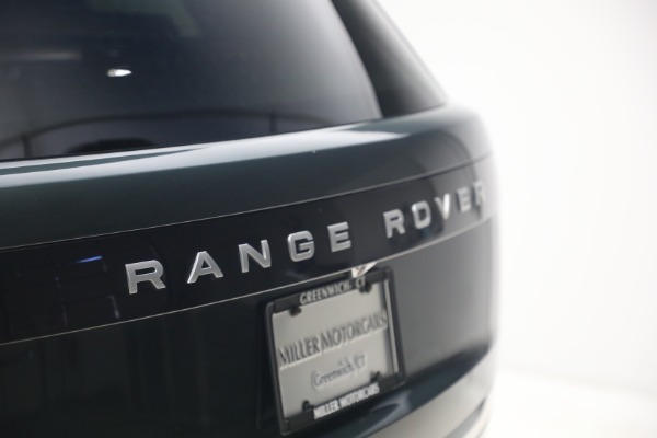 Used 2025 Land Rover Range Rover P530 Autobiography LWB for sale $153,900 at Maserati of Westport in Westport CT 06880 27