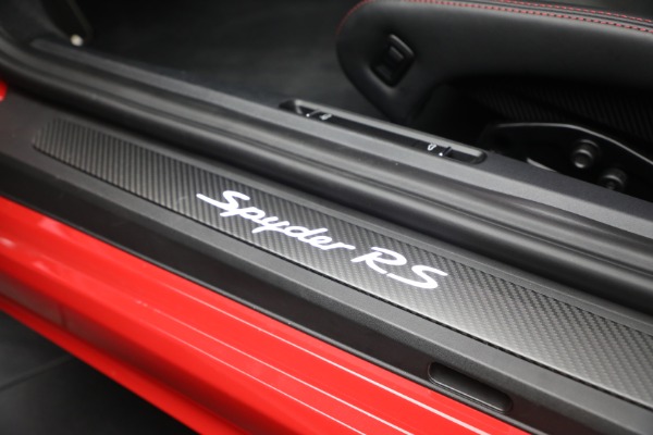 Used 2025 Porsche 718 Boxster Spyder RS for sale $205,900 at Maserati of Westport in Westport CT 06880 24